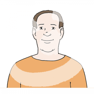 Portrait eines lächelnden Mannes.