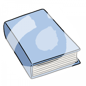 Ein geschlossenes Buch.