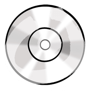 Eine CD oder DVD.