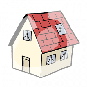 Ein Einfamilienhauses.